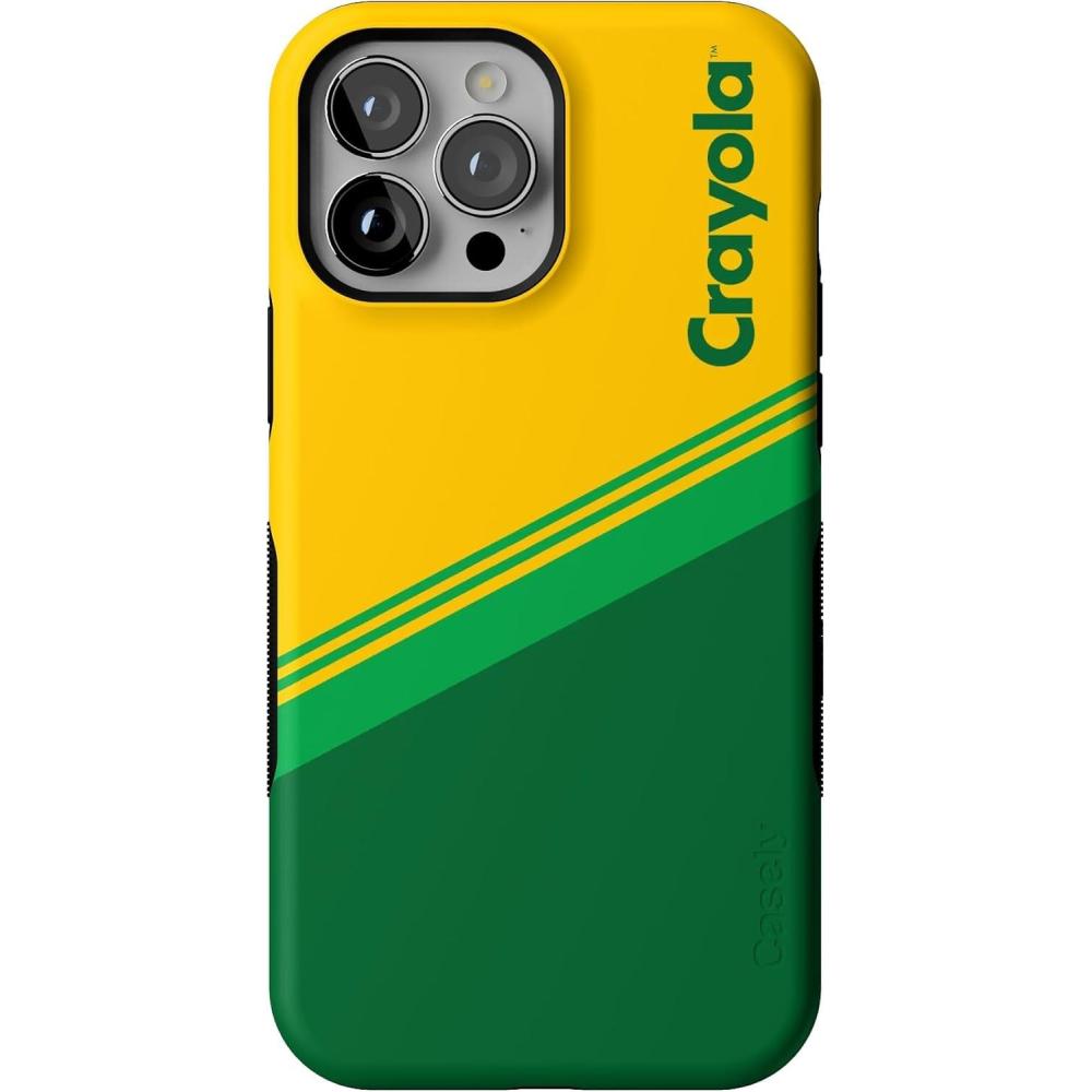 imageCasely iPhone 13 Pro Max Case  Falling for You  Plum Floral  Bold Protective Design  Compatible with MagSafeKeep It Classic  Crayola Crayon Box