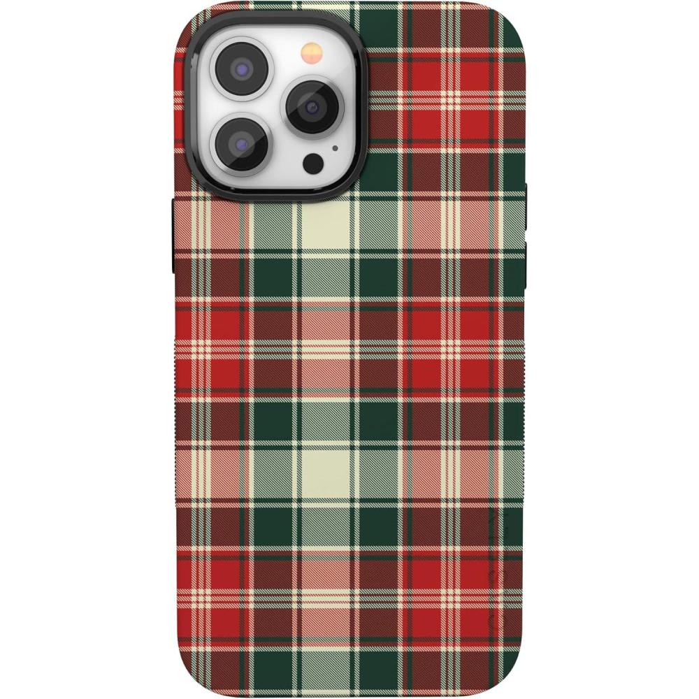 imageCasely iPhone 13 Pro Max Case  Plaid amp Proper  Signature Plaid  Bold Protective Design  MagSafe Compatible Design