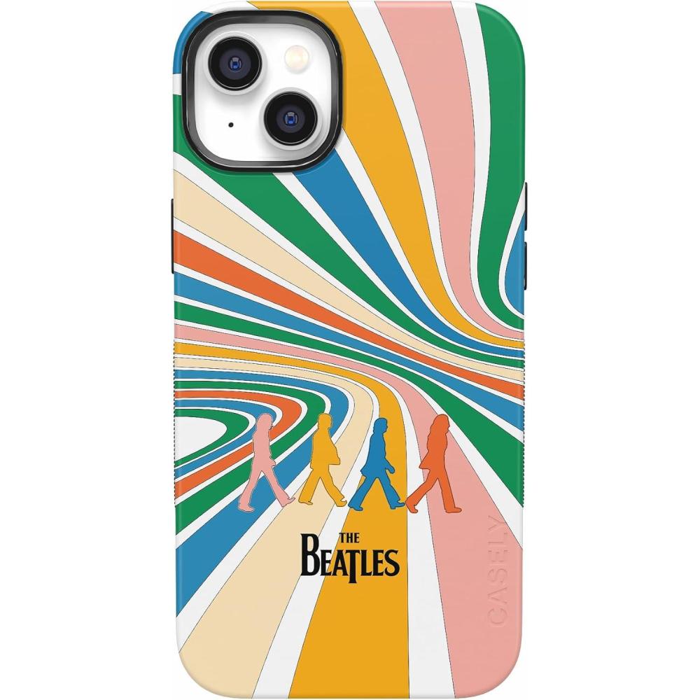imageCasely iPhone 14 Plus Case  Coquette Girlie  Pastel Bows  Bold Protective Design  Compatible with MagSafeBeatles  Come Together  Abbey Road