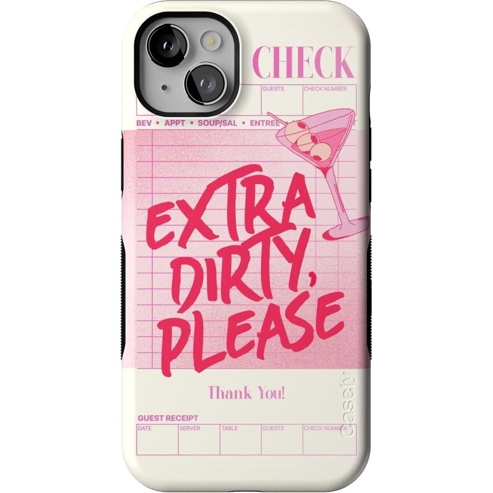 imageCasely iPhone 14 Plus Case  Coquette Girlie  Pastel Bows  Bold Protective Design  Compatible with MagSafeExtra Dirty Please  Fun on Weekdays