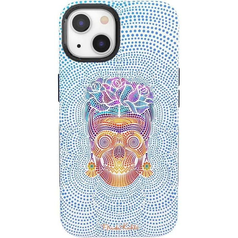 imageCasely iPhone 14 Plus Case  Coquette Girlie  Pastel Bows  Bold Protective Design  Compatible with MagSafeFrida Kahlo  Vida y Muerte  Dotted Skull