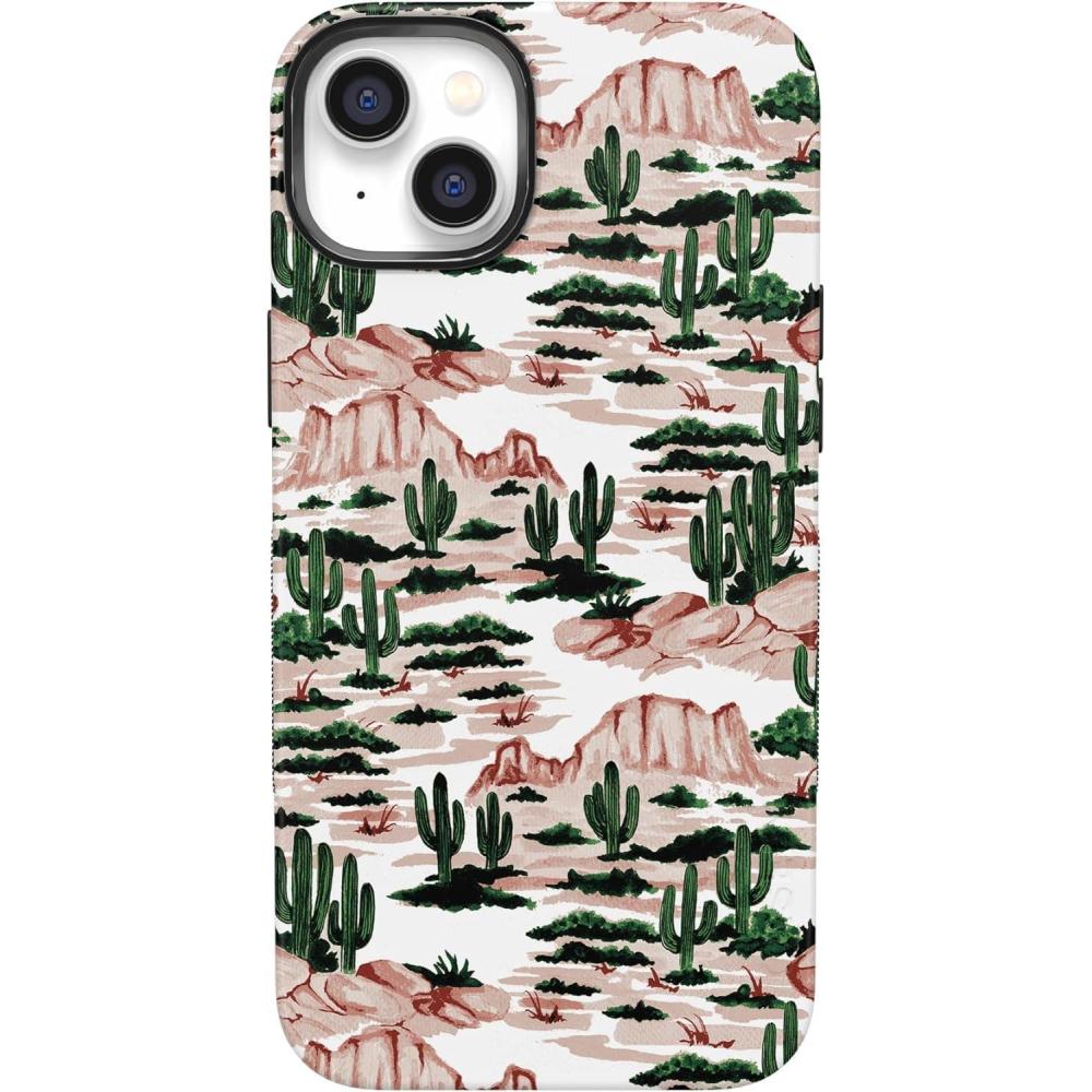 imageCasely iPhone 14 Plus Case  Coquette Girlie  Pastel Bows  Bold Protective Design  Compatible with MagSafeGold Rush  Desert