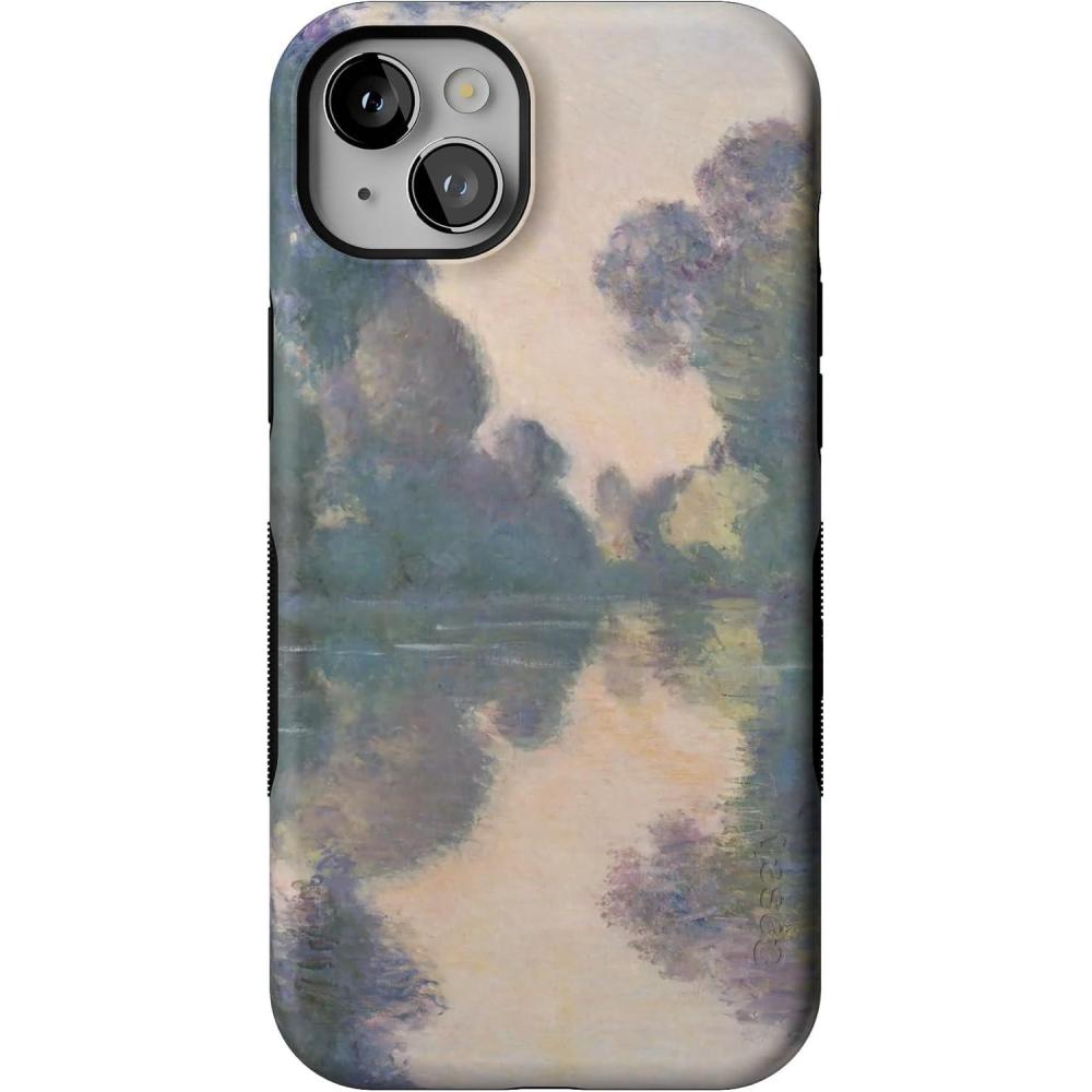 imageCasely iPhone 14 Plus Case  Opposites Attract  Day amp Night Mountains  Bold Protective Design  Compatible with MagSafeMonets Morning  The Met Museum