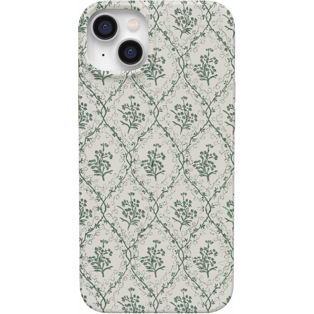imageCasely iPhone 14 Plus Case  Van Gogh  Sunflowers Floral  Compatible with MagSafe  Classic Ultra Thin DesignSage Tapestry  Floral Vines