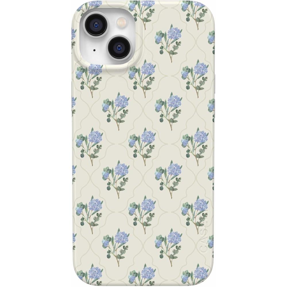 imageCasely iPhone 14 Plus Case  Van Gogh  Sunflowers Floral  Compatible with MagSafe  Classic Ultra Thin DesignVintage Garden  Blue Hydrangea