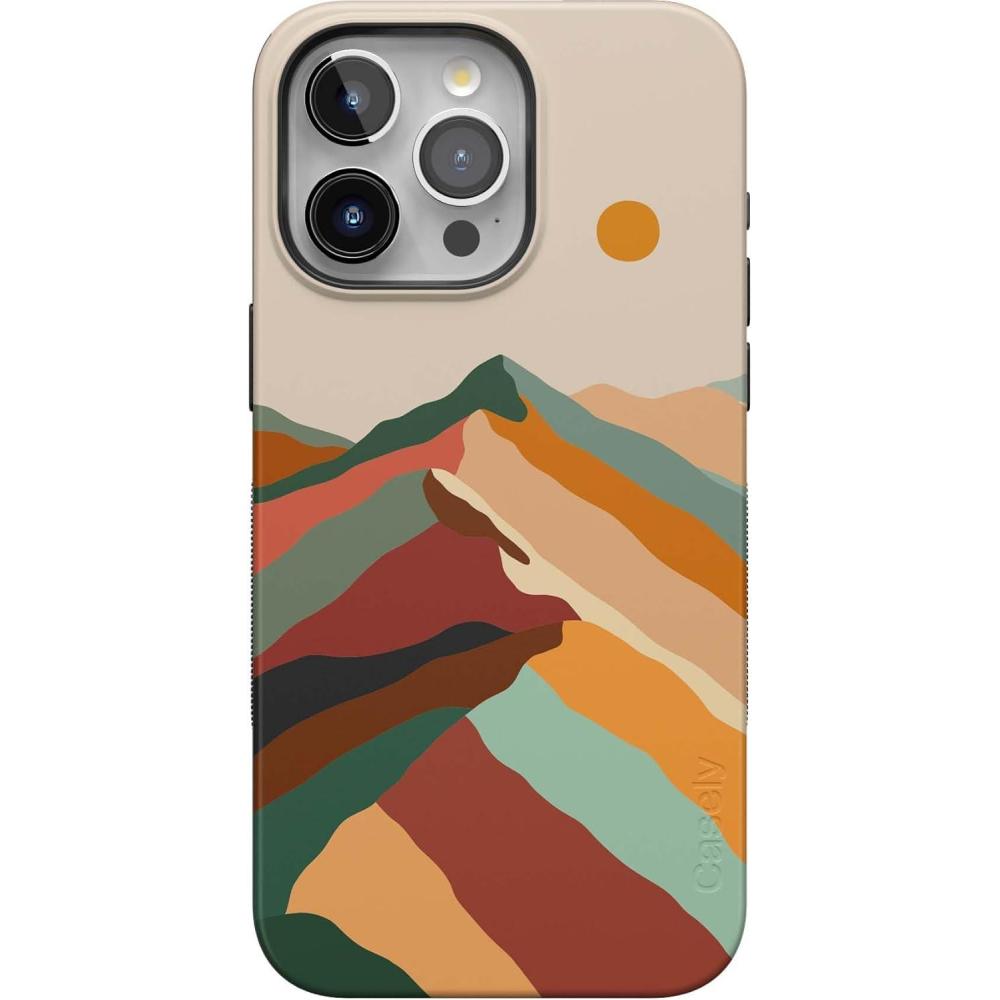 imageCasely iPhone 15 Pro Max Case  All The Fun Things  Fun on Weekdays  Bold Protective Design  Compatible with MagSafeMagic Mountain  Colorblock