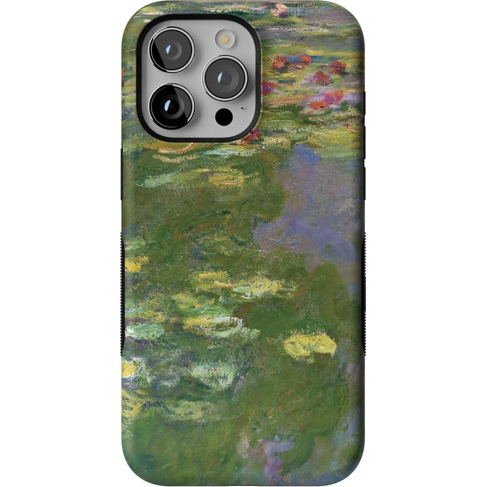 imageCasely iPhone 15 Pro Max Case  All The Fun Things  Fun on Weekdays  Bold Protective Design  Compatible with MagSafeMonets Water Lilies  The Met Museum