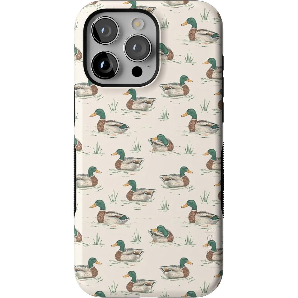 imageCasely iPhone 15 Pro Max Case  All The Fun Things  Fun on Weekdays  Bold Protective Design  Compatible with MagSafeThe Boyfriend Collection  Mallard  Co