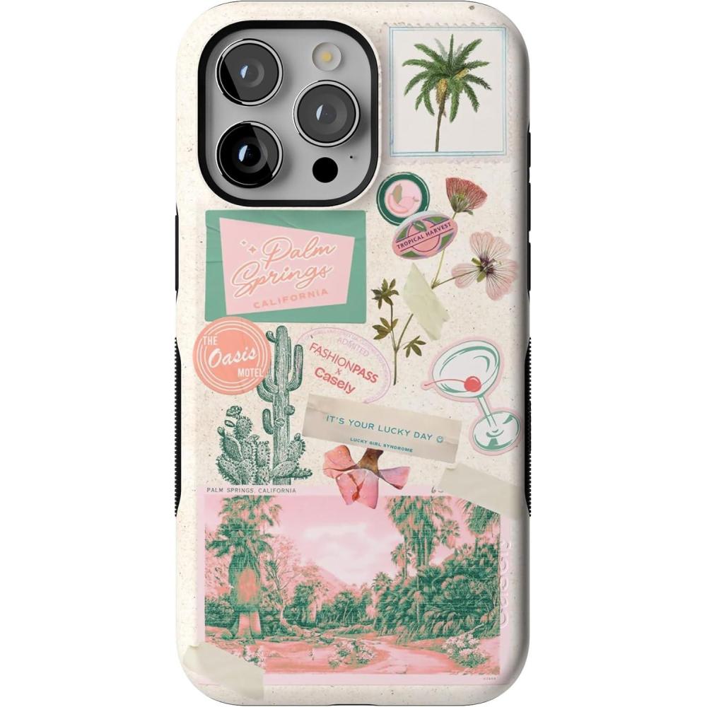 imageCasely iPhone 15 Pro Max Case  All The Fun Things  Fun on Weekdays  Bold Protective Design  Compatible with MagSafeVintage Vacay  FashionPass