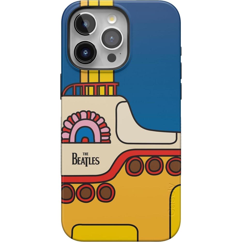 imageCasely iPhone 15 Pro Max Case  All The Fun Things  Fun on Weekdays  Bold Protective Design  Compatible with MagSafeYellow Submarine  Beatles
