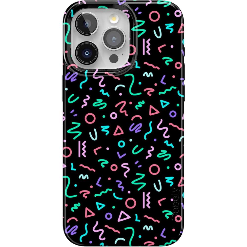 imageCasely iPhone 15 Pro Max Case  Butter Yellow Stripes  Sunday Best  Compatible with MagSafe  Classic Ultra Thin DesignAlways Vibing  Retro