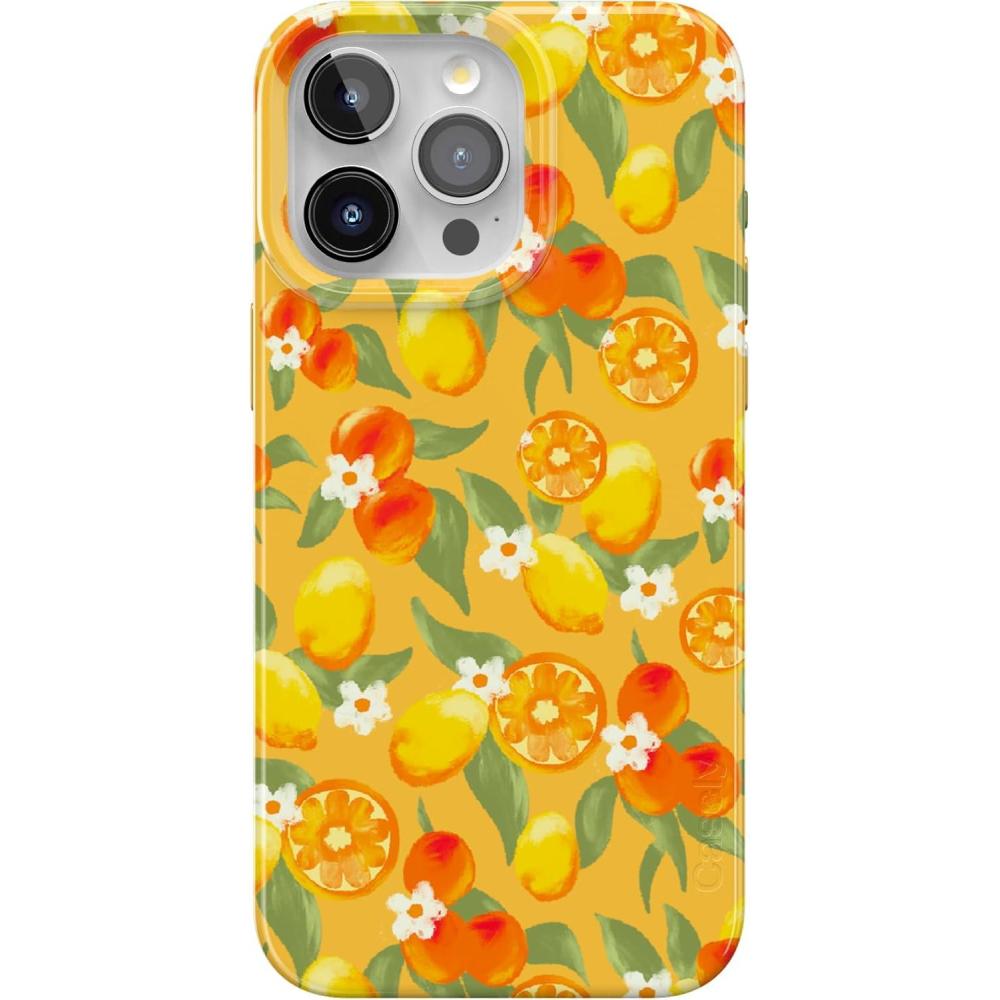 imageCasely iPhone 15 Pro Max Case  Butter Yellow Stripes  Sunday Best  Compatible with MagSafe  Classic Ultra Thin DesignPositano  Dippin Daisys Italian Coast