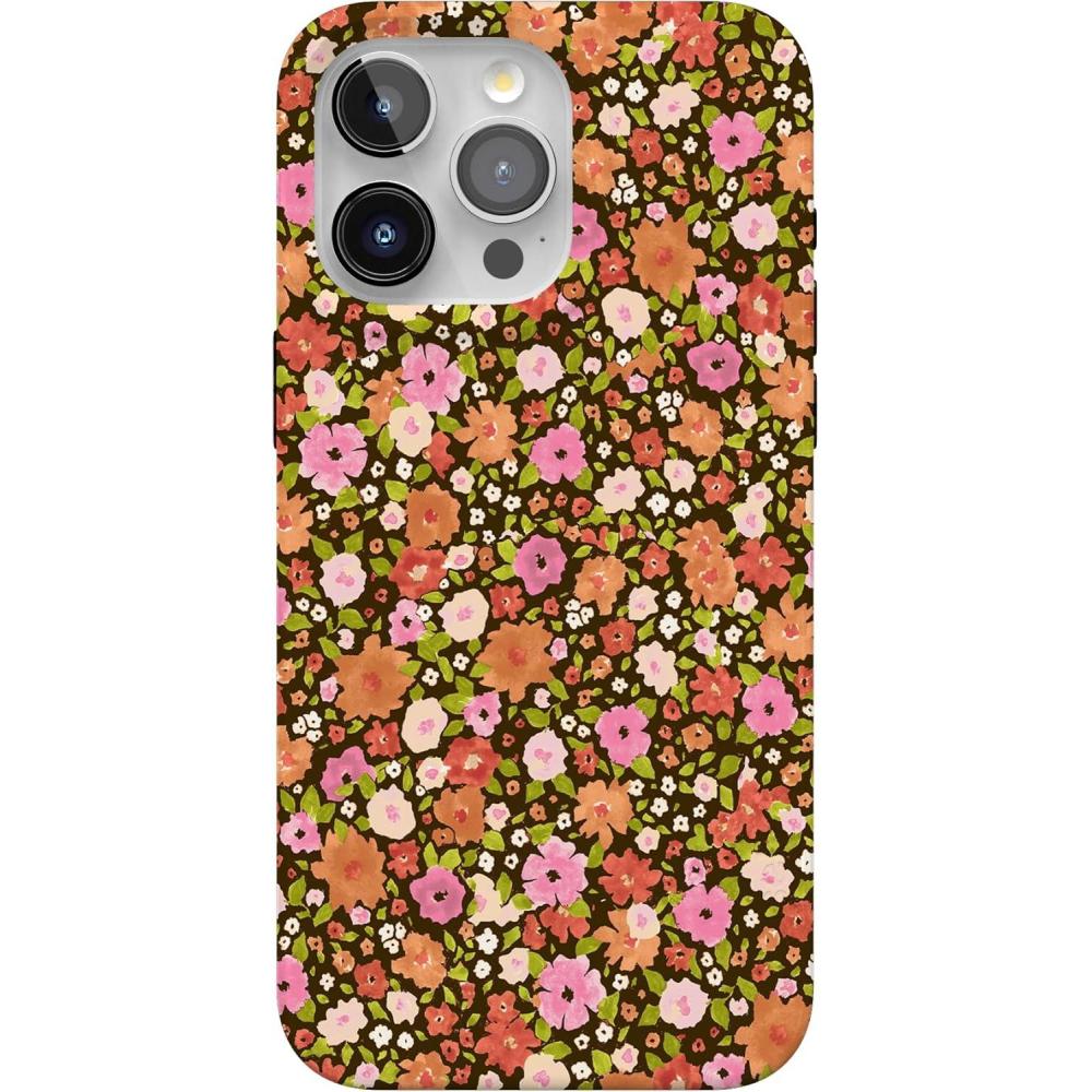 imageCasely iPhone 15 Pro Max Case  Butter Yellow Stripes  Sunday Best  Compatible with MagSafe  Classic Ultra Thin DesignRustic Roses  Boho Bouquet