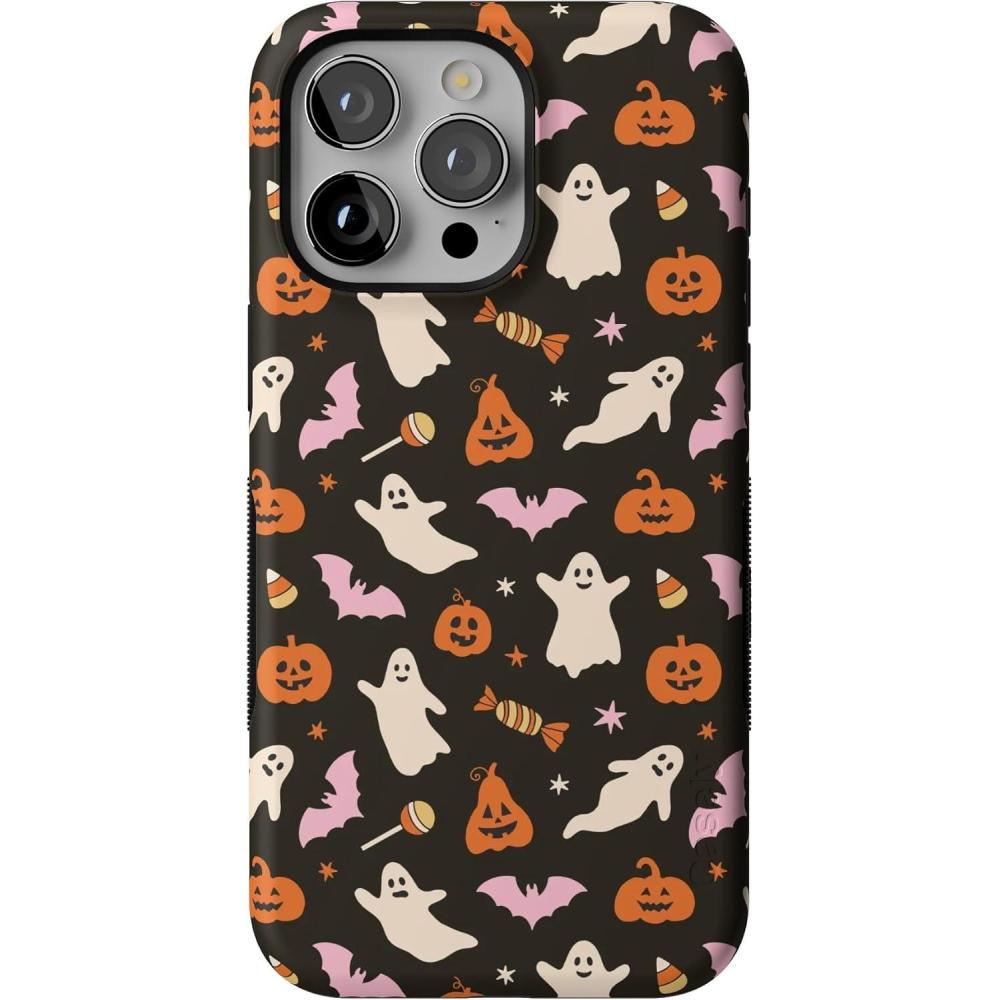 imageCasely iPhone 15 Pro Max Case  Trick or Treat  Sweet Halloween  Bold Protective Design  MagSafe Compatible Design