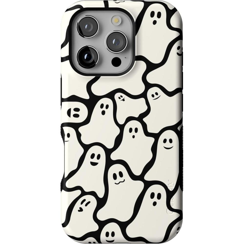 imageCasely iPhone 16 Pro Case  Into The Wild  Black Leopard  Bold Protective Design  Compatible with MagSafeDont Ghost Me  Halloween