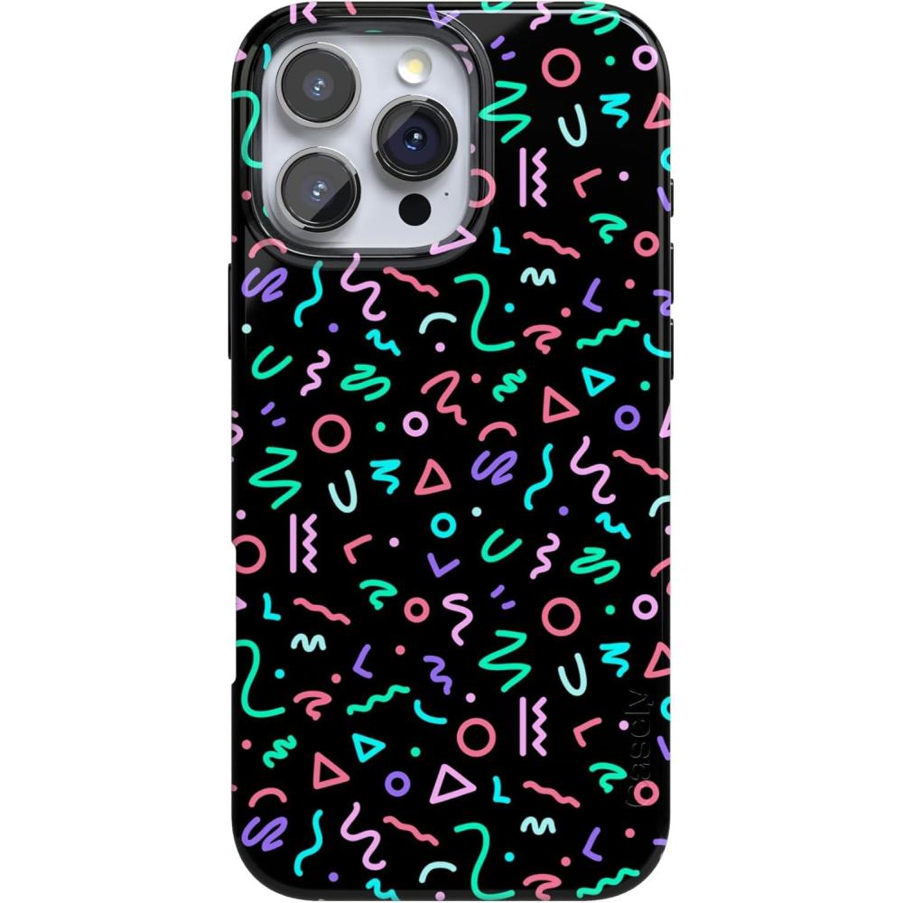 imageCasely iPhone 16 Pro Case  Into The Wild  White Snow Leopard  Compatible with MagSafe  Classic Ultra Slim DesignAlways Vibing  Retro