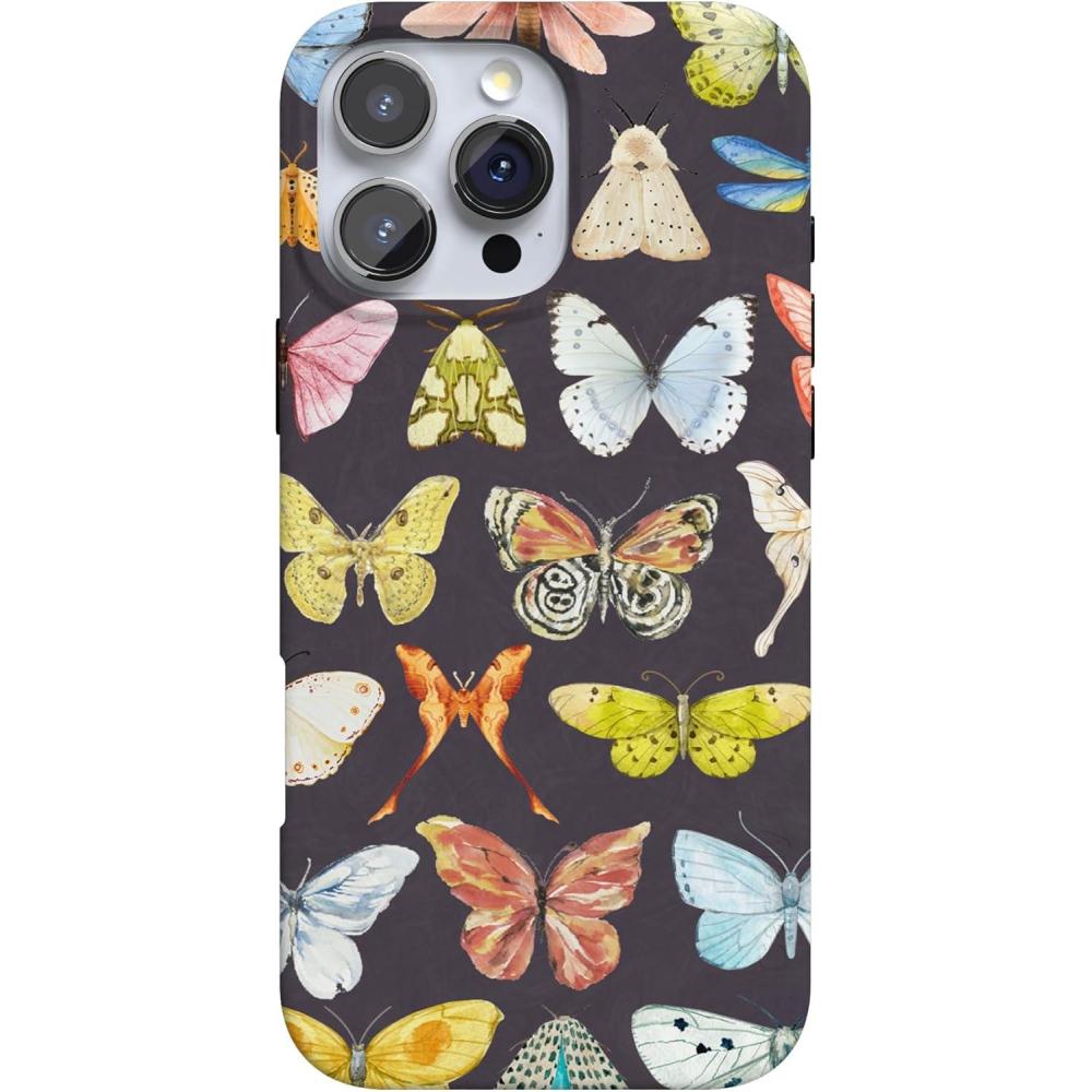 imageCasely iPhone 16 Pro Case  Moody Monochrome  Bordeaux Rose  Compatible with MagSafe  Classic Ultra Thin DesignMidnight Monarch  Jenna Palek x Casely