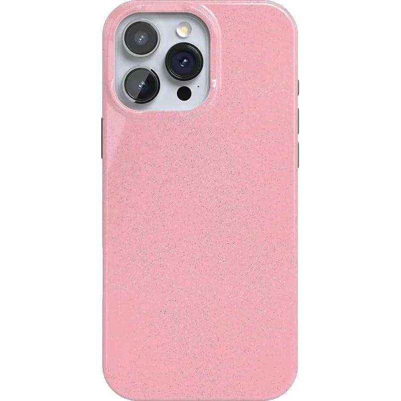imageCasely iPhone 16 Pro Case  Moody Monochrome  Bordeaux Rose  Compatible with MagSafe  Classic Ultra Thin DesignSunkissed  Pink Pastel Glitter