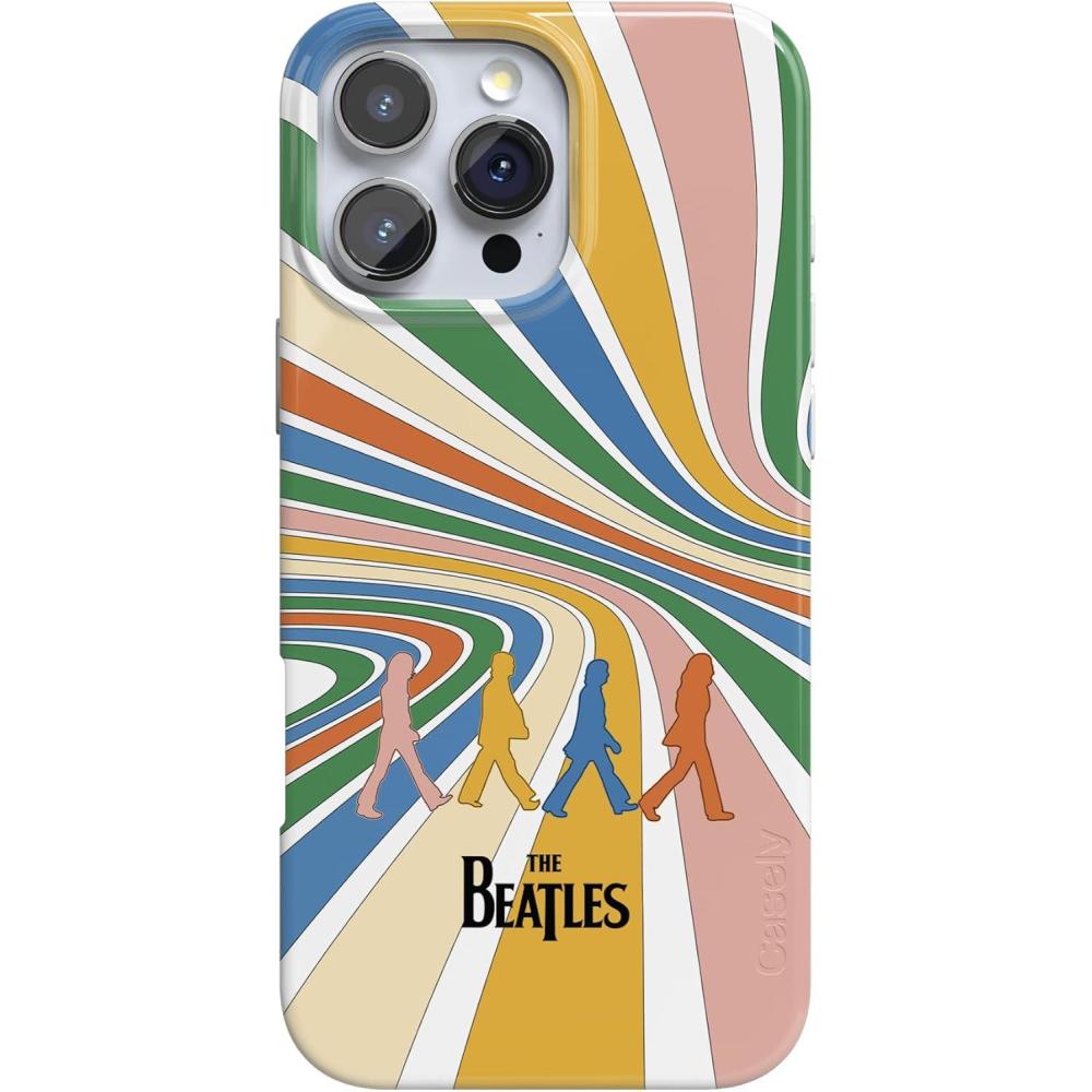 imageCasely iPhone 16 Pro Case  Moody Monochrome  Twilight Flora  Compatible with MagSafe  Classic Ultra Thin DesignCome Together  The Beatles Abbey Road