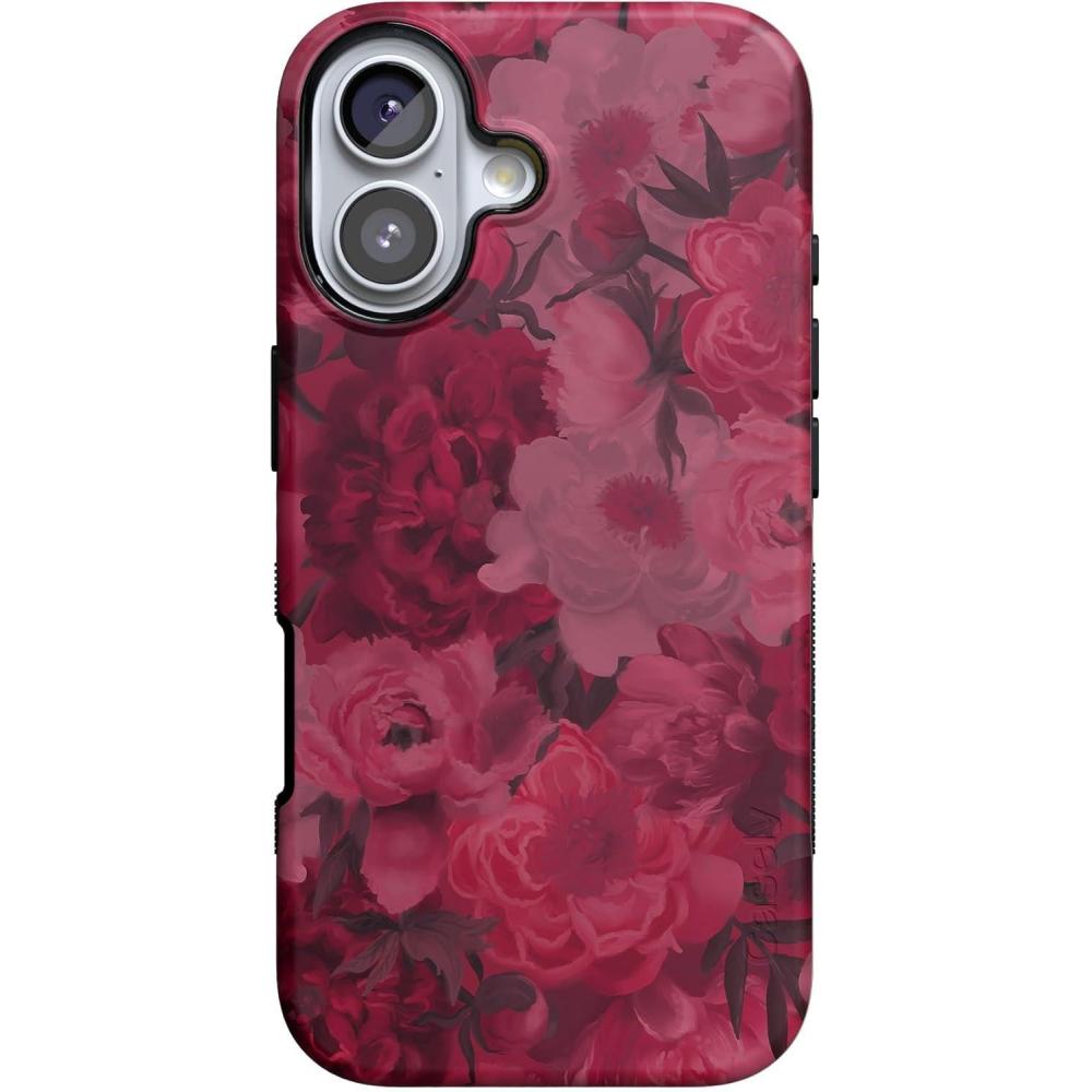 imageCasely iPhone 17 Case  Into The Wild  White Snow Leopard  Bold Protective Design  Compatible with MagSafeRomance Novel  Moody Floral