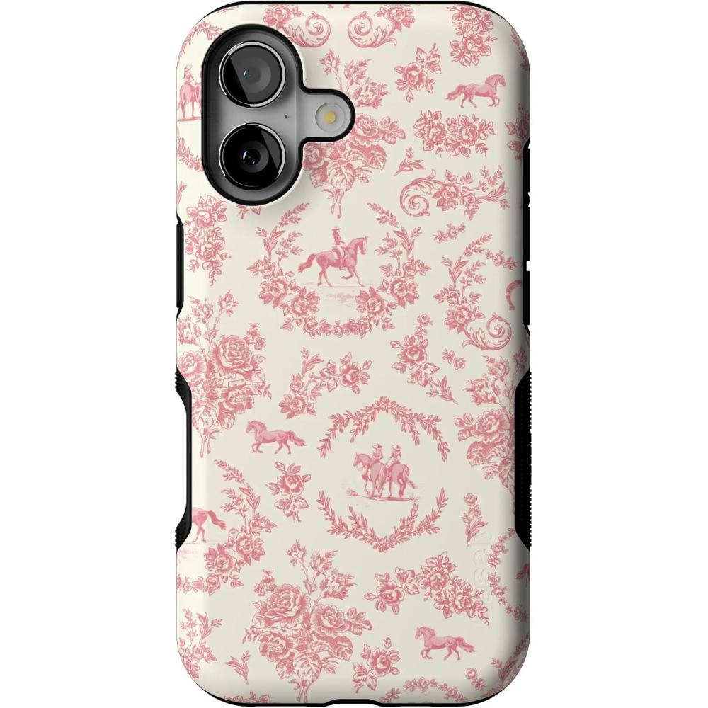 imageCasely iPhone 17 Case  Into The Wild  White Snow Leopard  Bold Protective Design  Compatible with MagSafeWestern Bloom  Jenna Palek x Casely