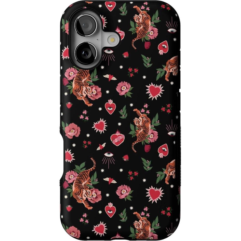 imageCasely iPhone 17 Case  Into The Wild  White Snow Leopard  Bold Protective Design  Compatible with MagSafeWild at Heart  Tiger