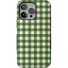 imageCasely iPhone 13 Pro Max Case  Checked Twice  Green Plaid  Bold Protective Design  MagSafe Compatible Design