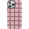 Uptown Gridlock | Pink Checkerboard