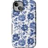 Rose to Fame | Blue & White Rose Floral