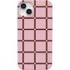 Uptown Gridlock | Pink Checkerboard