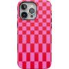 Vibe Check | Pink Checkerboard