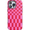 Vibe Check | Pink Checkerboard