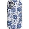 Rose to Fame | Blue & White Rose Floral