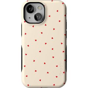Casely iPhone 13 Mini Case | Pura Vida | Oasis | Bold Protective Design | Compatible with MagSafe(Be Mine | Tiny Hearts)