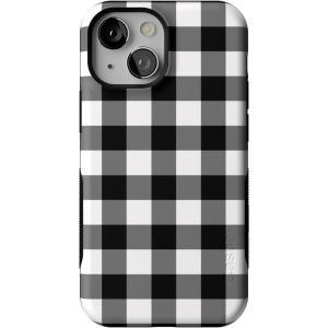 Casely iPhone 13 Mini Case | Pura Vida | Oasis | Bold Protective Design | Compatible with MagSafe(Check Me Out | Checkerboard)