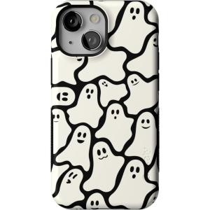 Casely iPhone 13 Mini Case | Pura Vida | Oasis | Bold Protective Design | Compatible with MagSafe(Don’t Ghost Me | Halloween)