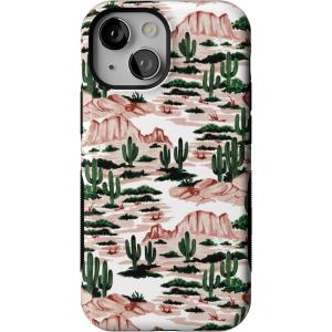 Casely iPhone 13 Mini Case | Pura Vida | Oasis | Bold Protective Design | Compatible with MagSafe(Gold Rush | Desert)