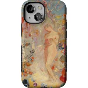 Casely iPhone 13 Mini Case | Pura Vida | Oasis | Bold Protective Design | Compatible with MagSafe(Pandora | The Met Museum)