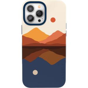 Casely iPhone 13 Pro Case | Into The Wild | Black Leopard | Bold Protective Design | MagSafe Compatible Design(Opposites Attract | Day & Night Mountains)