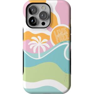 Casely iPhone 13 Pro Case | Into The Wild | Black Leopard | Bold Protective Design | MagSafe Compatible Design(Pura Vida | Tropical Dreams)