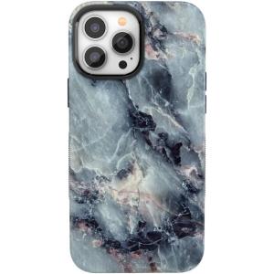 Casely iPhone 13 Pro Case | Sage Garden | Green Floral | Bold Protective Design | Compatible with MagSafe(Deep Sea | Blue Marble)