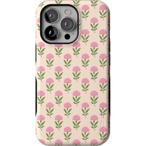 Casely iPhone 13 Pro Case | Sage Garden | Green Floral | Bold Protective Design | Compatible with MagSafe(Jenna’s Flowers | Fun on Weekdays)