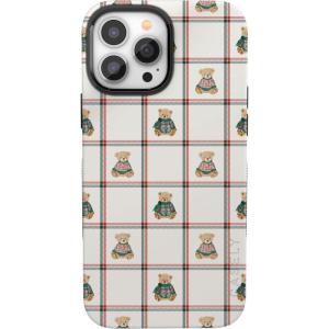Casely iPhone 13 Pro Max Case | Bear Hugs | Teddy Squares | Bold Protective Design | MagSafe Compatible Design