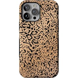 Casely iPhone 13 Pro Max Case | Falling for You | Plum Floral | Bold Protective Design | Compatible with MagSafe(Born to Be Wild | Jaguar Print)