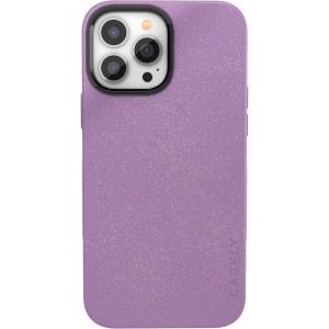 Casely iPhone 13 Pro Max Case | Falling for You | Plum Floral | Bold Protective Design | Compatible with MagSafe(Lavender Waves | Purple Shimmer)