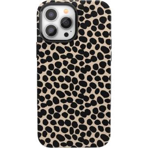 Casely iPhone 13 Pro Max Case | Falling for You | Plum Floral | Bold Protective Design | Compatible with MagSafe(Lost in Spots | Cheetah Print)