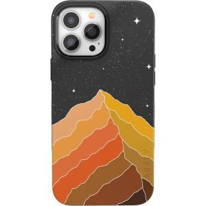 Casely iPhone 13 Pro Max Case | Falling for You | Plum Floral | Bold Protective Design | Compatible with MagSafe(Night Skies | Mountain Starlight)