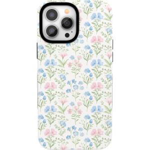 Casely iPhone 13 Pro Max Case | Falling for You | Plum Floral | Bold Protective Design | Compatible with MagSafe(Pastel Garden | Sunday Best)