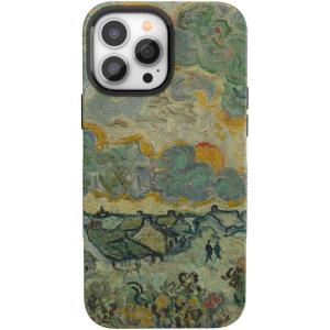 Casely iPhone 13 Pro Max Case | Falling for You | Plum Floral | Bold Protective Design | Compatible with MagSafe(Van Gogh | Reminiscence of Vincent)