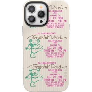 Casely iPhone 13 Pro Max Case | Poppy Meadows | Pastel Floral | Bold Protective Design | Compatible with MagSafe(Grateful Dead | Miracle Ticket | Vintage)